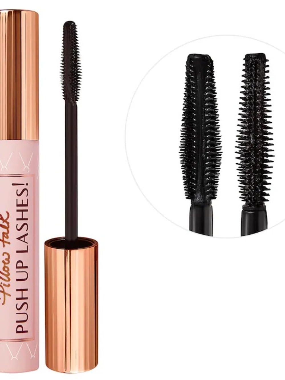 Charlotte Tilbury Pillow Talk Push Up Lashes Mascara in Super Black - Picture 2 of 7